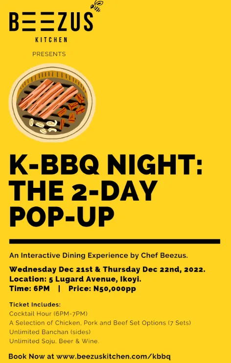 BBQ night poster