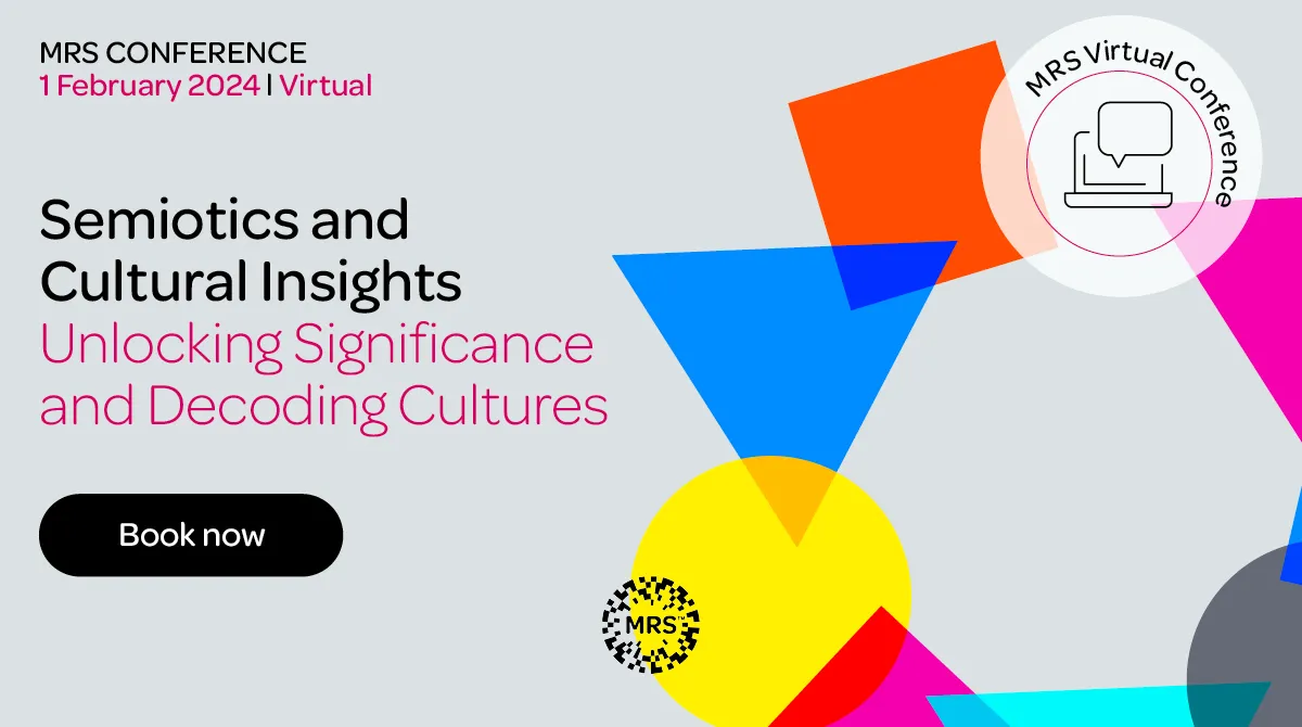 Semiotics and cultural insights conference graphics