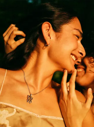 Two women hugging