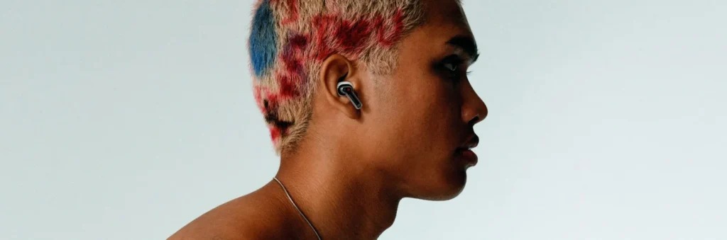 Side profile of a man